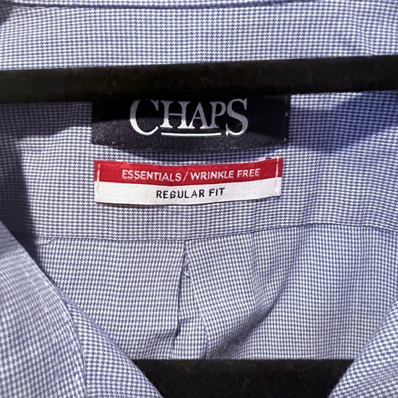 Chaps Men’s Checked Shirt, size 16/32-33 - Picture 6 of 6